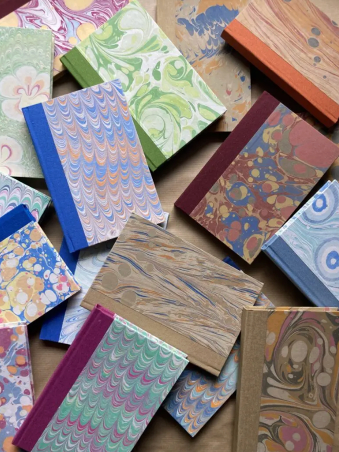 A6 Plain Journal. A selection of journals.