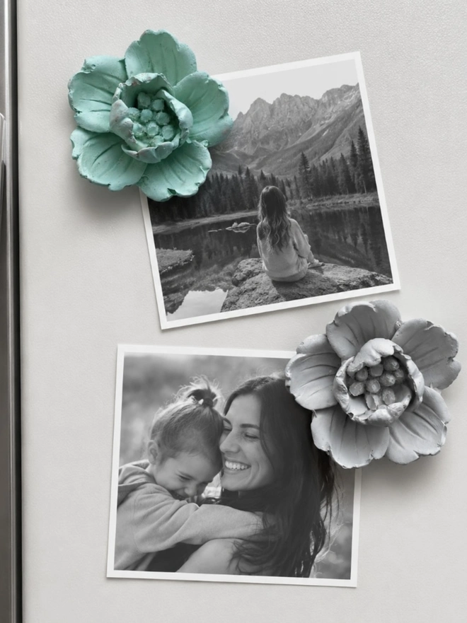 Flower Fridge Magnets