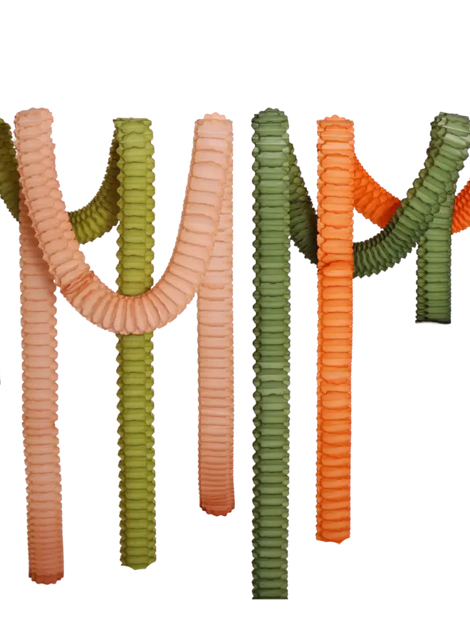 Streamer Garland Earth (Set Of 4)