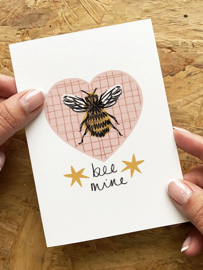 'Bee Mine' Card