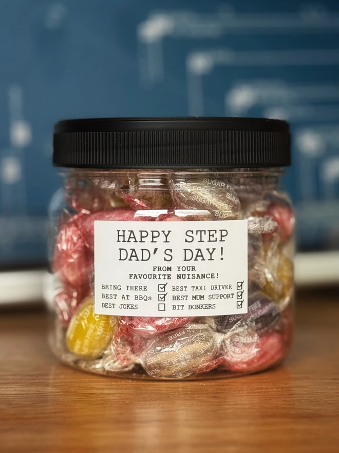 Fathers day, new dad, new daddy, sugar free, diabetic, candyhouse
