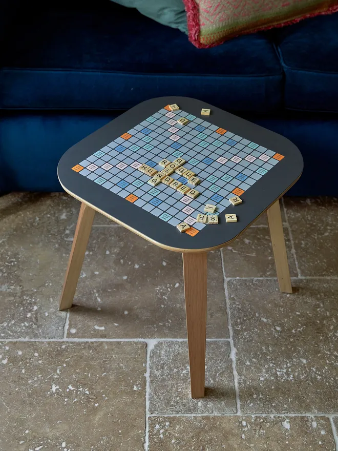 Scrabble Side Table