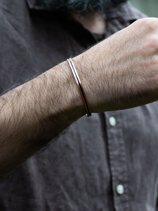 copper cuff for men