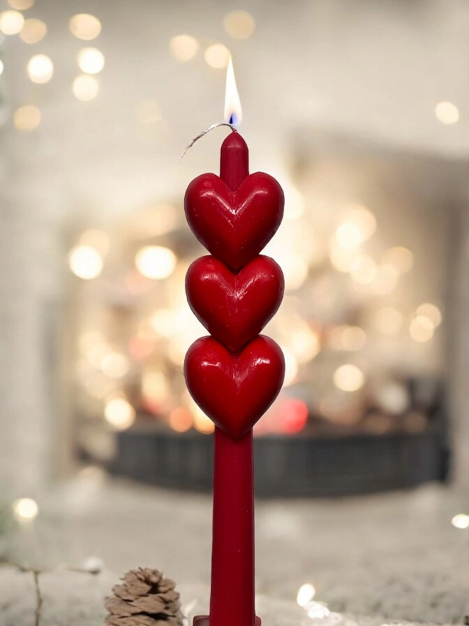 Christmas Heart Candle Kit