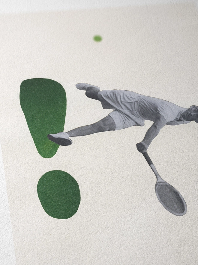 Summer Match. A male tennis portrait.