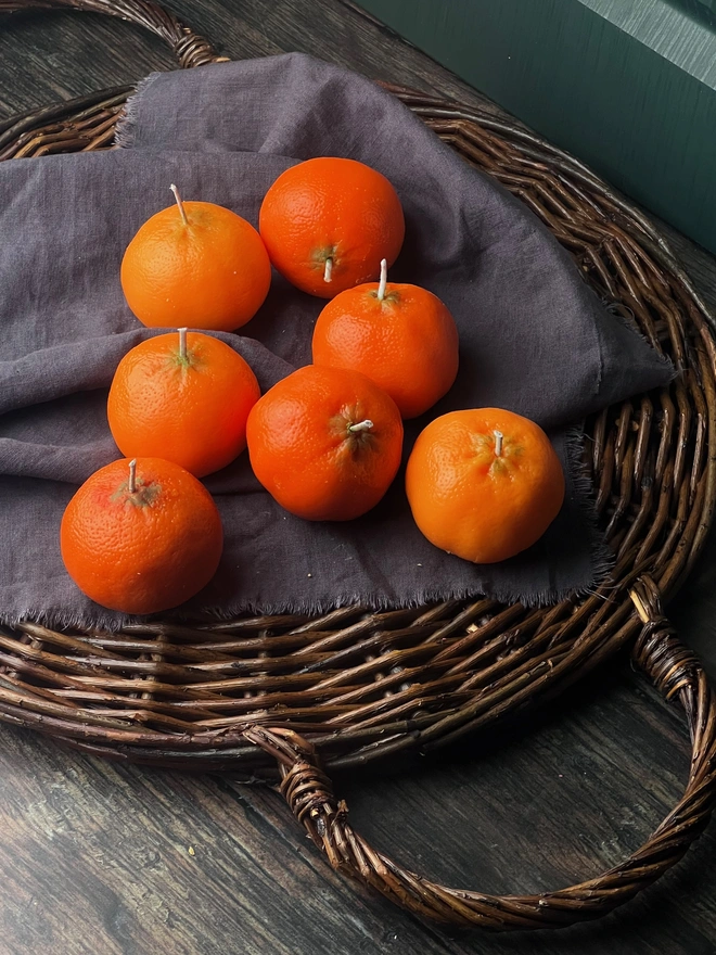 Christmas Satsuma Candle