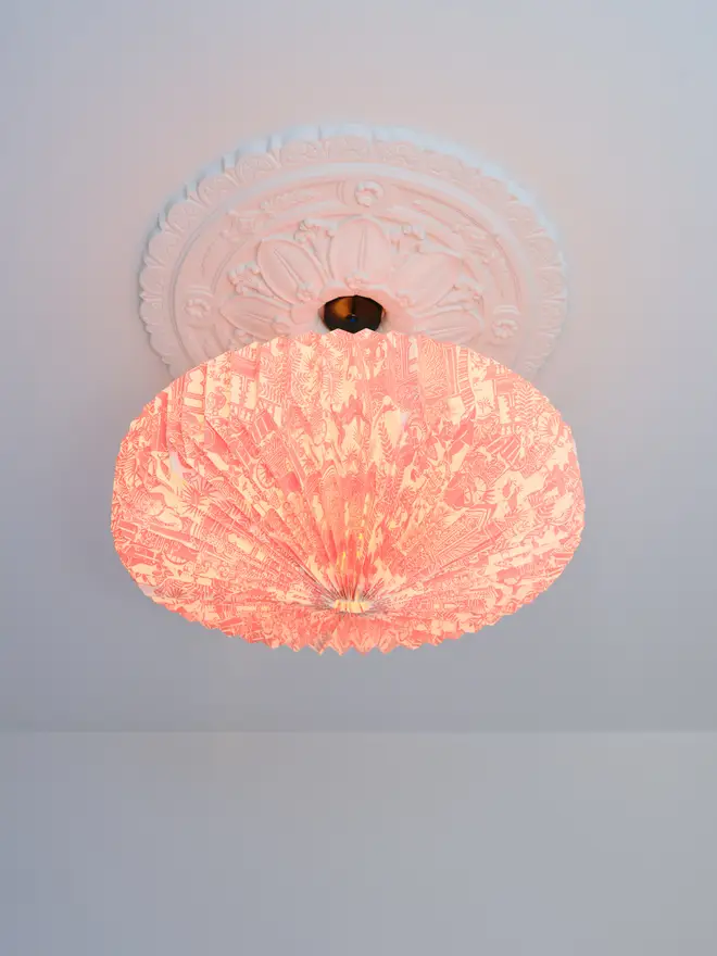 origami paper lightshade
