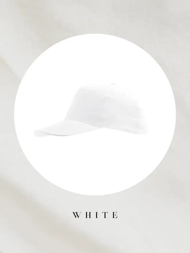 white cap colour example