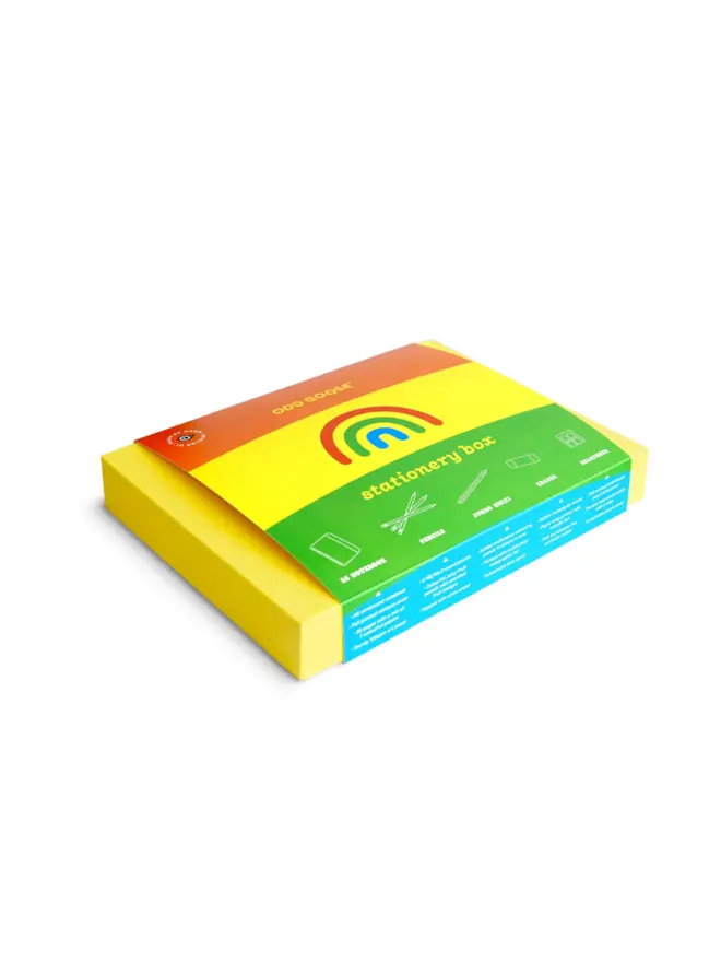 Rainbow Stationary Box 