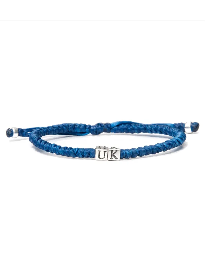 initials bracelet for men