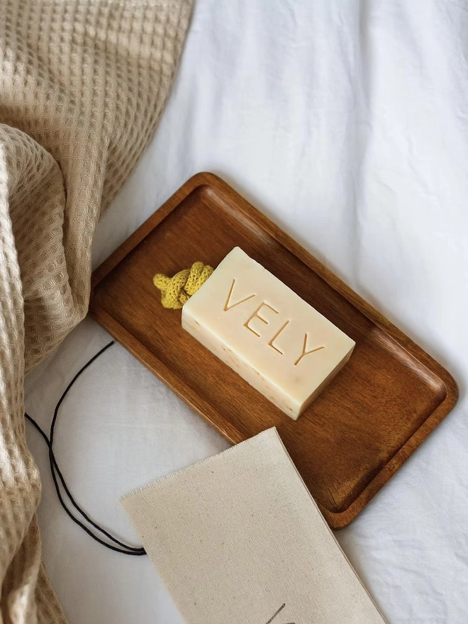 Soap On A Rope "Italian Summer" With Calendula