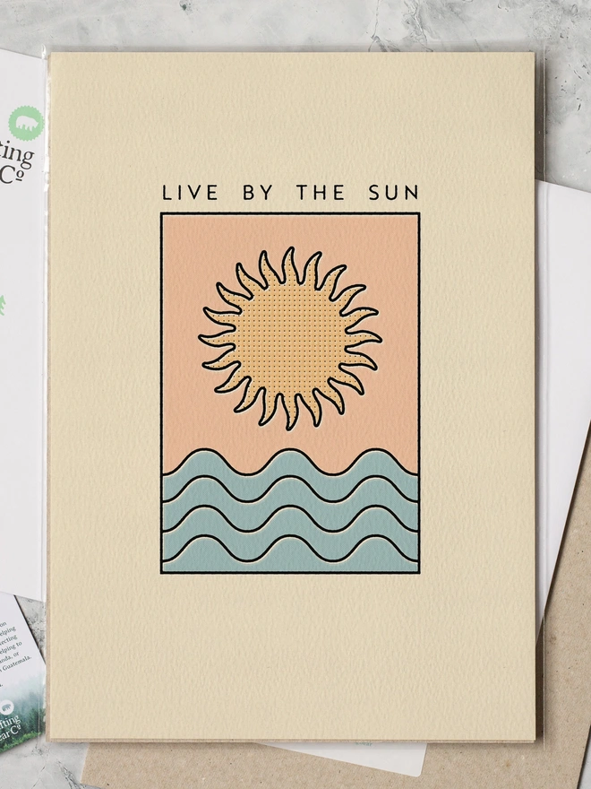 Live by the Sun Giclee Print