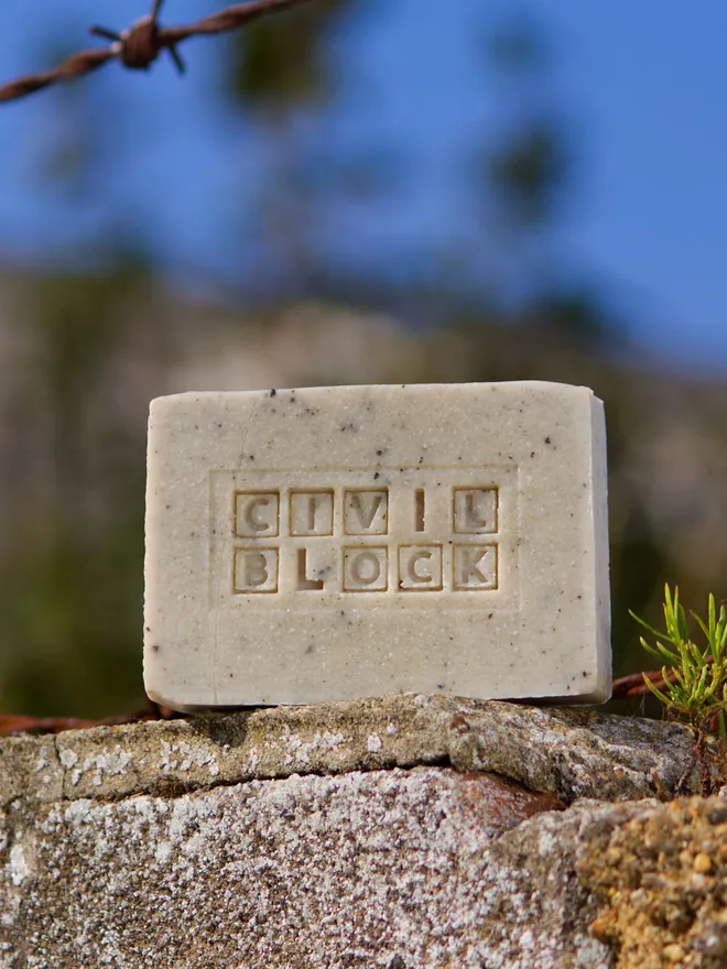 Black Pepper & Pumice Breeze Block Soap Bar