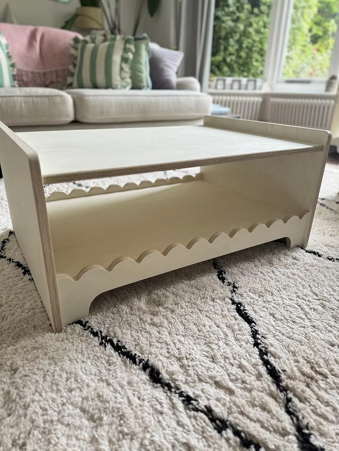 Montessori Children's Play Table - Large (Scallop) 