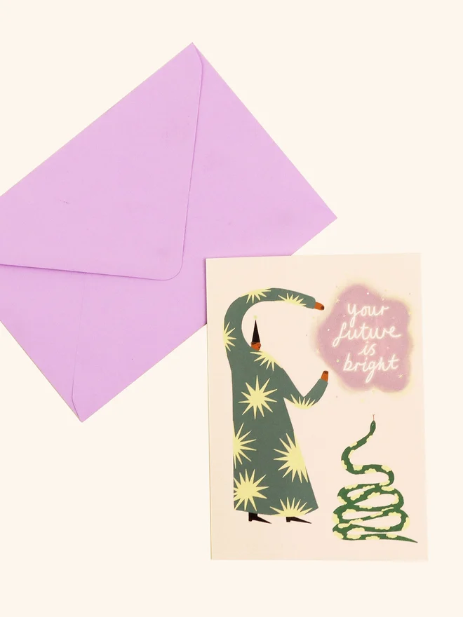 'Your Future Is Bright' Card