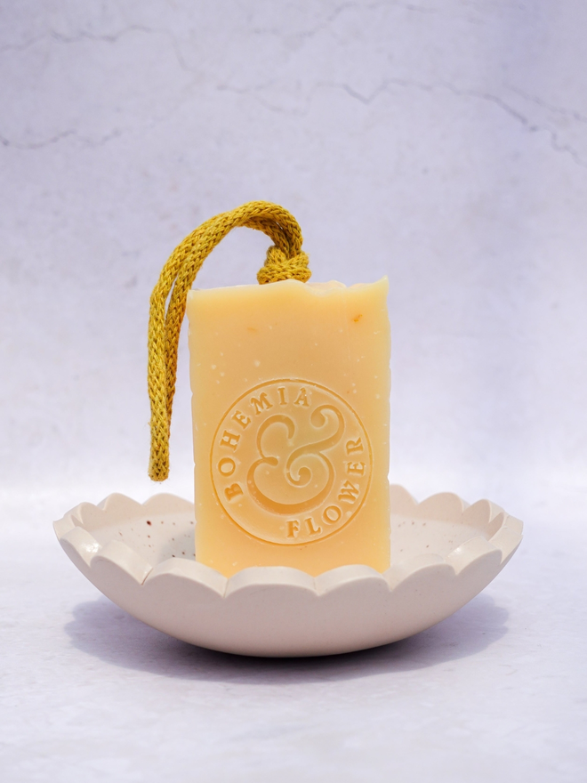 Citrus & Calendula Grove Soap On A Rope 