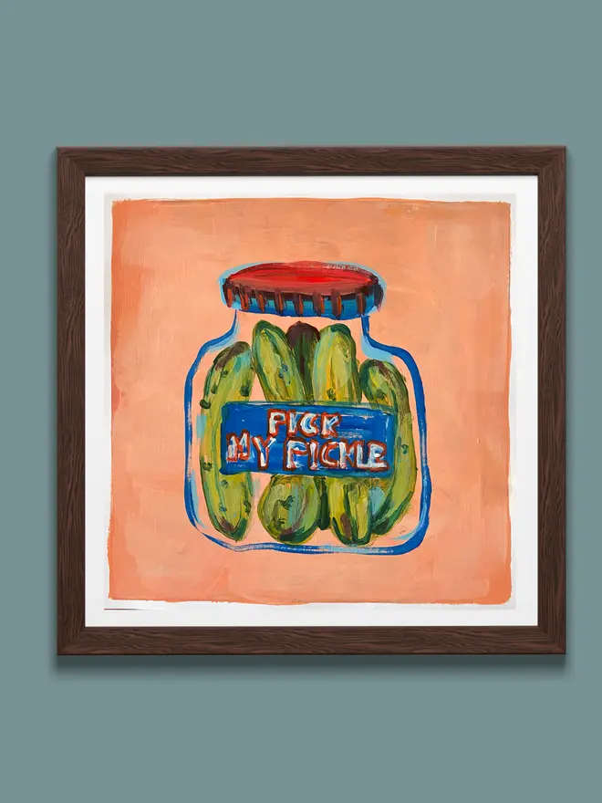 Mara Wanda pickles print