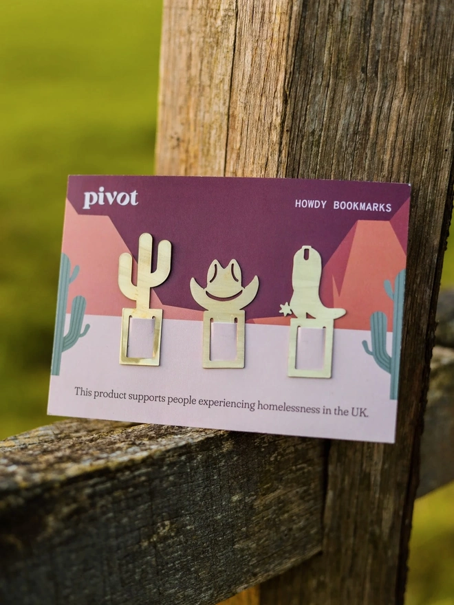 Howdy Cowboy Bookmarks