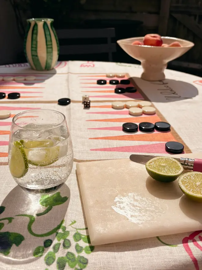 Sicilian Holiday Square Tablecloth