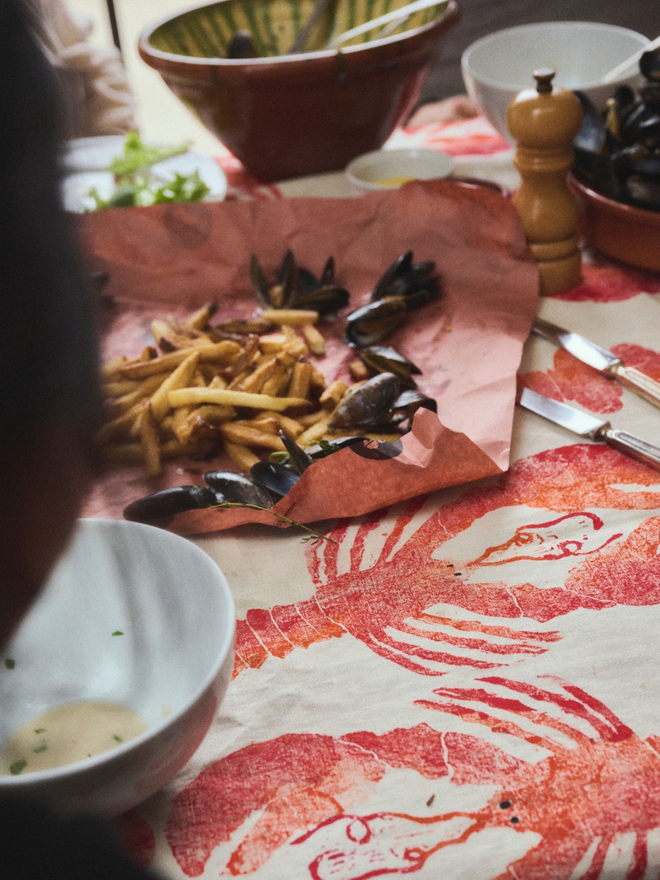 Lobster Tablecloth