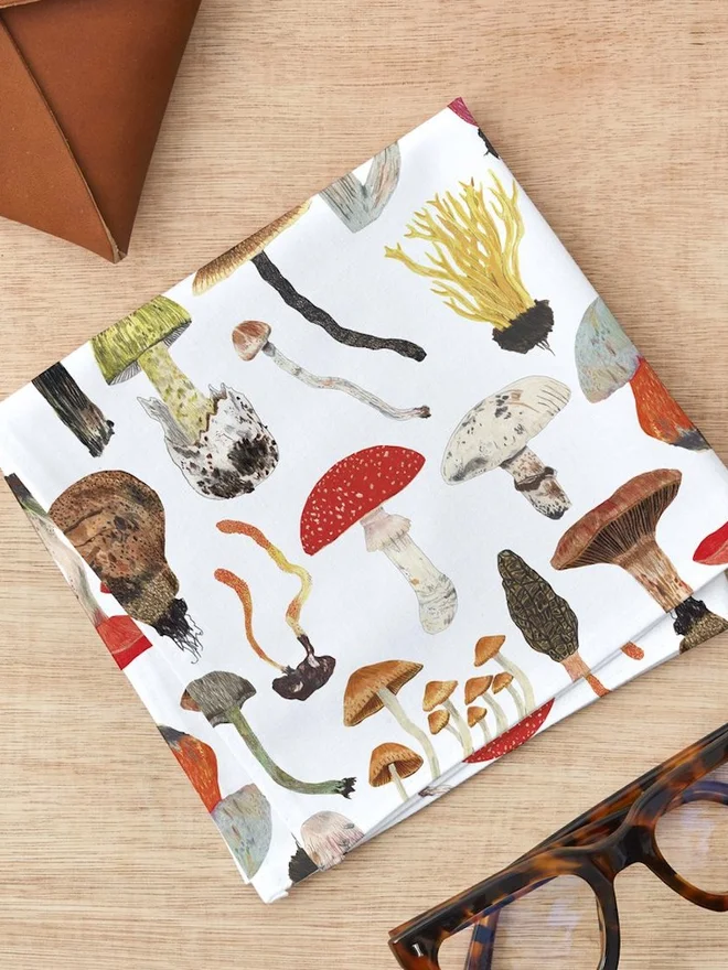 Mushrooms Handkerchief Pocket Square
