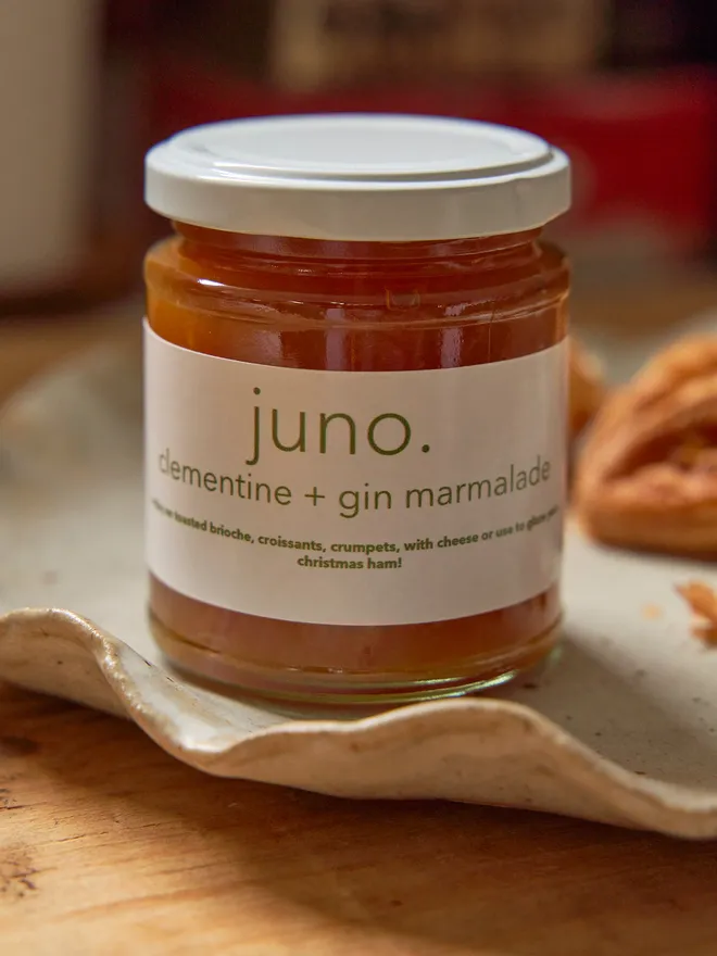Clementine and gin jam