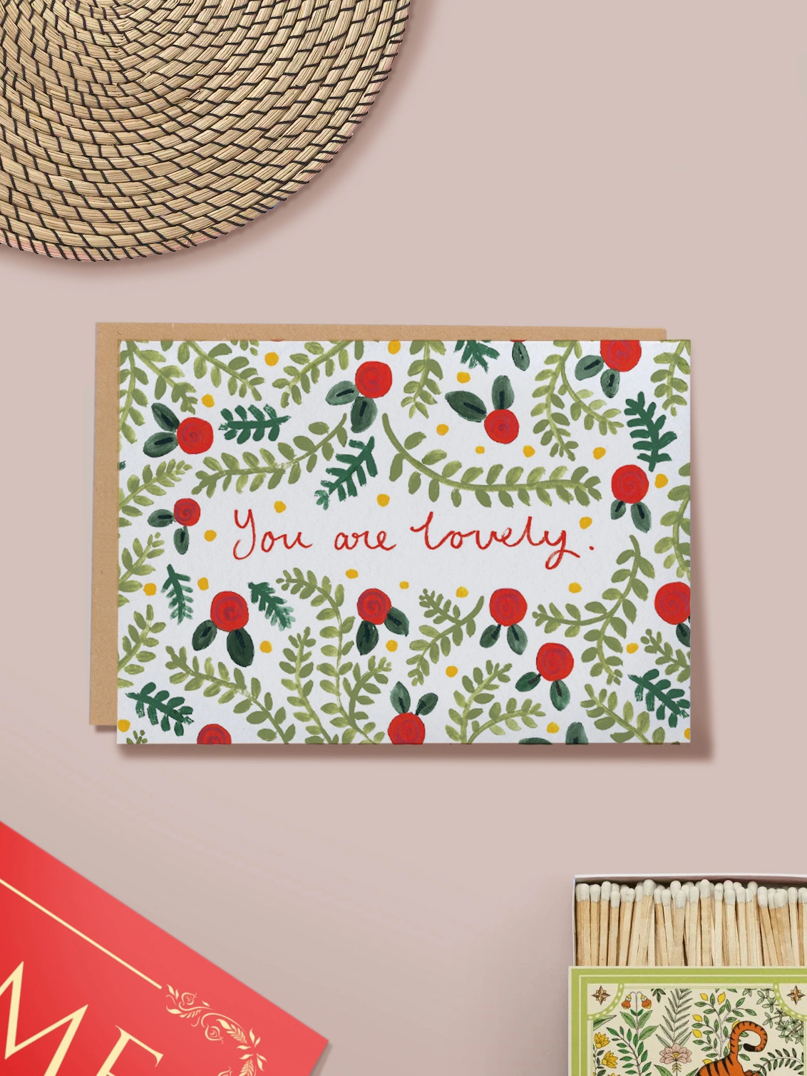 you are lovely card 2