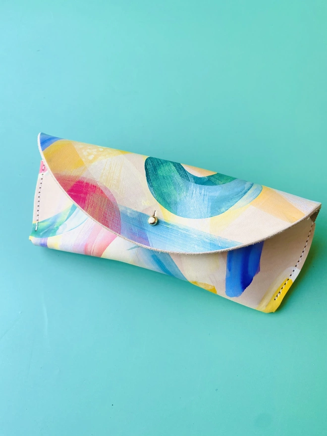 colourful glasses case 