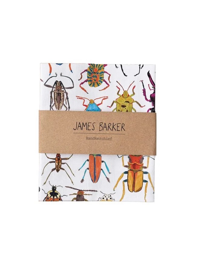 Beetles Handkerchief Pocket Square 