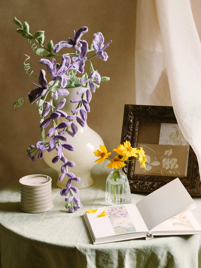 The Way to You Crochet Flower Wisteria