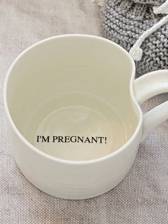 I'm Pregnant! / We're Pregnant! Announcement Mug