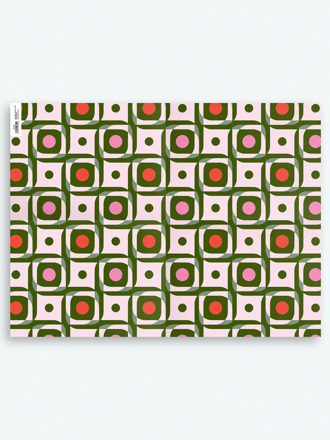 Storigraphic Graphical Print Wrapping Paper