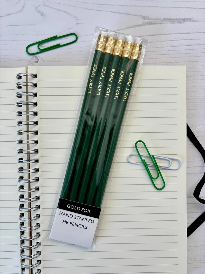 Lucky St. Patrick’s Day Pencil Gift (Pack Of 1, 5, 10)