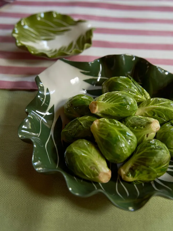 Cabbage leaf dish