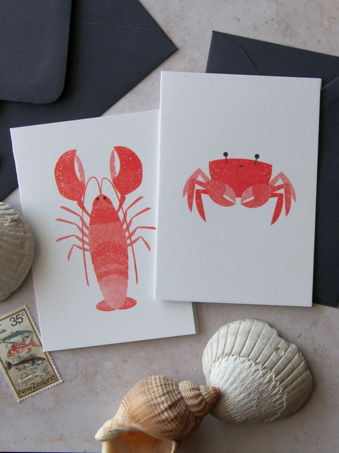 Crab Mini Card