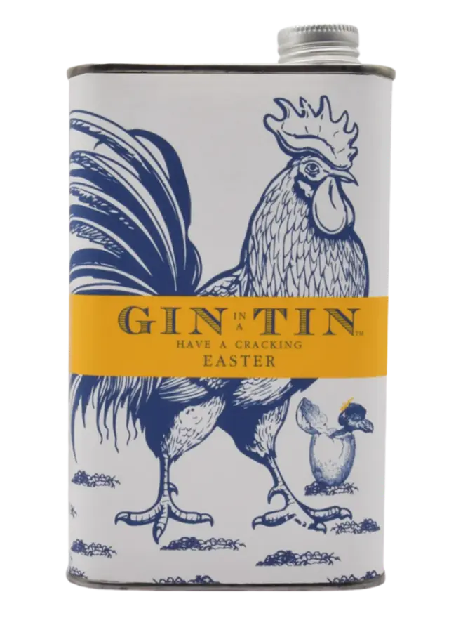 50cl Tin - London Dry Apricot Gin - Cockerel Design