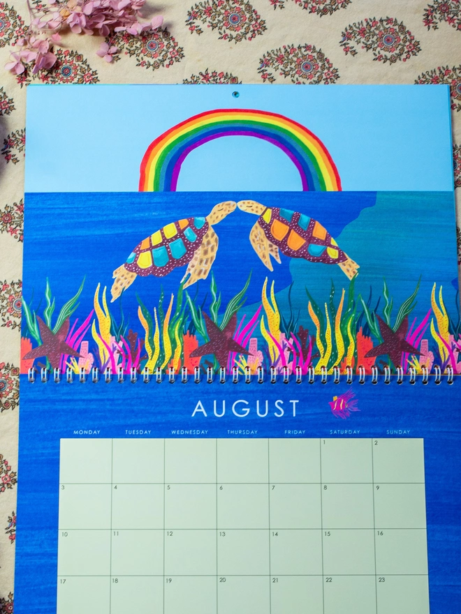 CALENDAR AUGUST