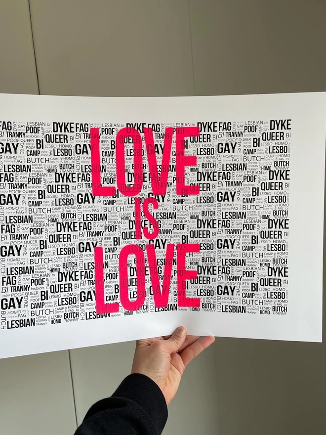 'Love is Love' Print