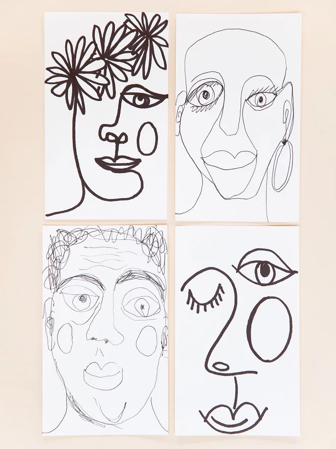 Faces and Portraits Art Project for Teens