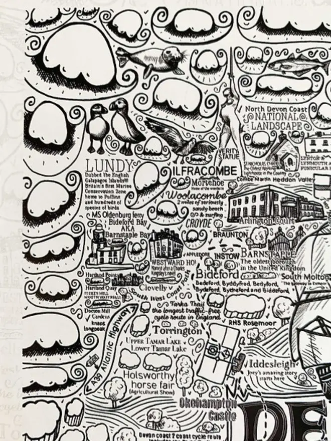 Devon Jigsaw Puzzle - 1000 Pieces Top Left