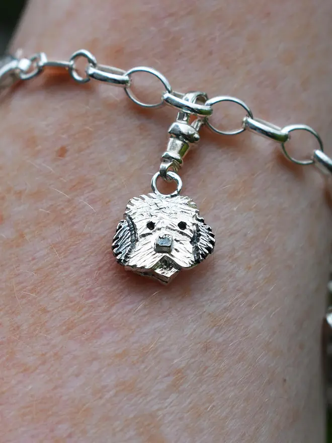 Old English Sheepdog Charm