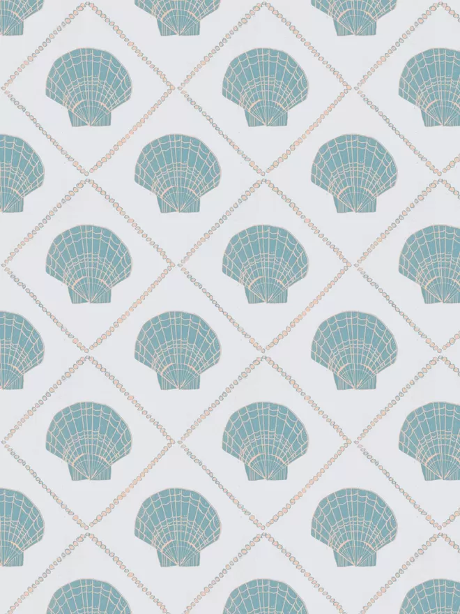 Annika Reed Studio Shell wallpaper pattern