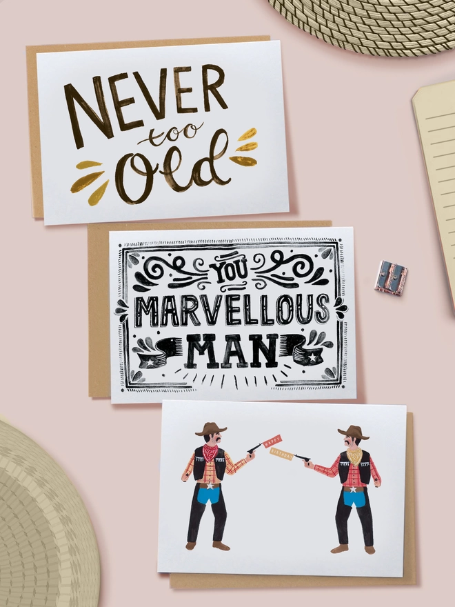 Marvellous man card collection