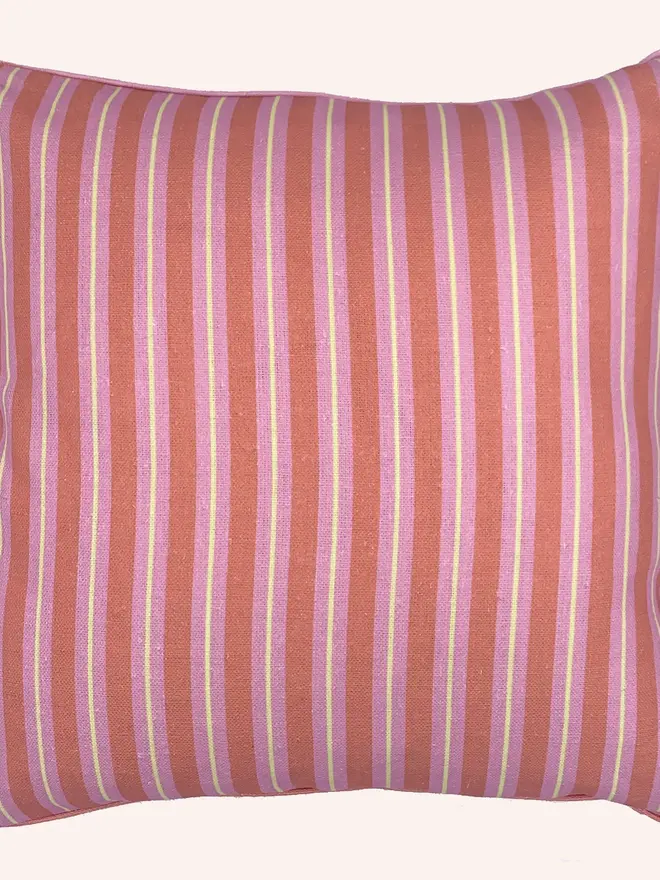 Stripe And Tart Cushions