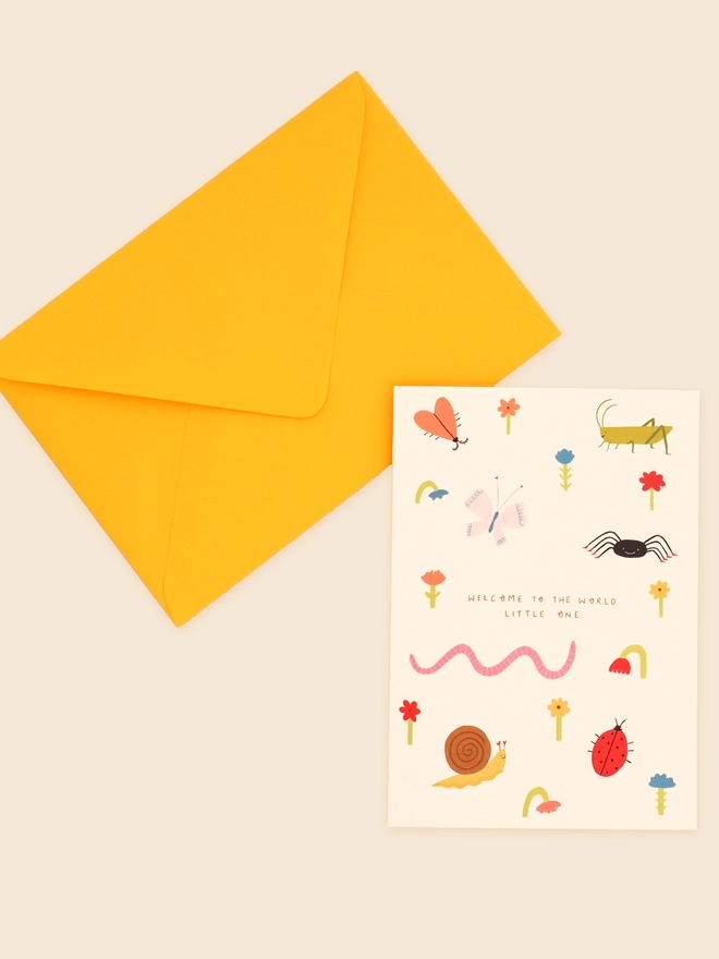 'Welcome To The World Little One' New Baby Card