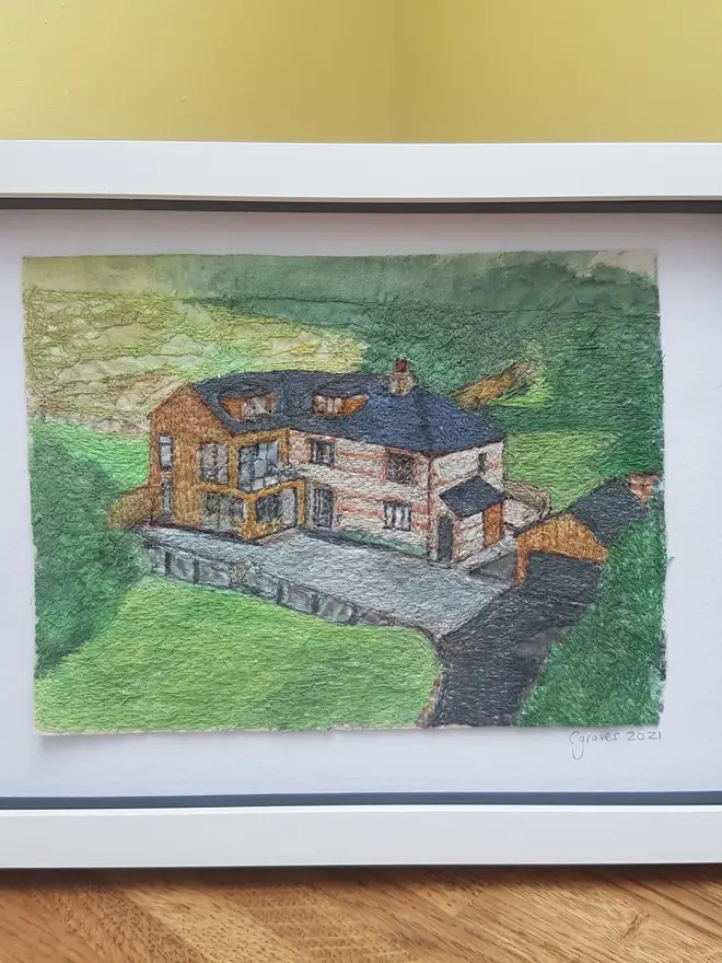 Personalised House Portrait Illustration
