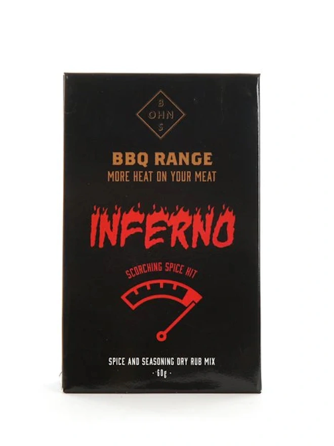 Bohns Heat Range BBQ Rubs (Pack Of 4) 