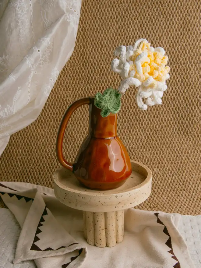 The Way to You Crochet Flower Pansy Chrysanthemum