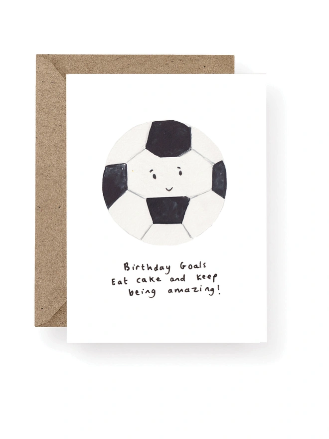 Football Birthday Card 