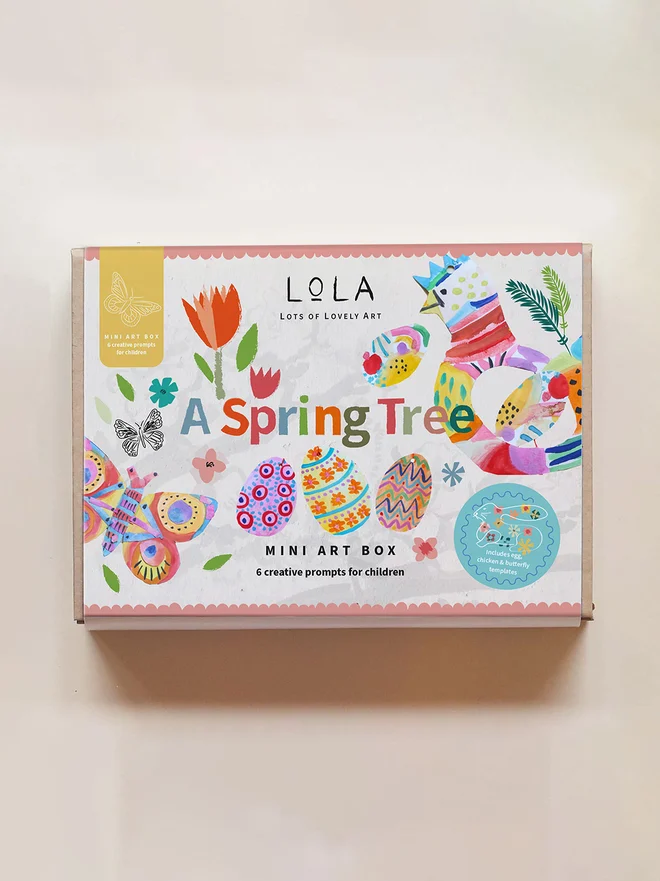 A Spring Tree Mini Art Box 